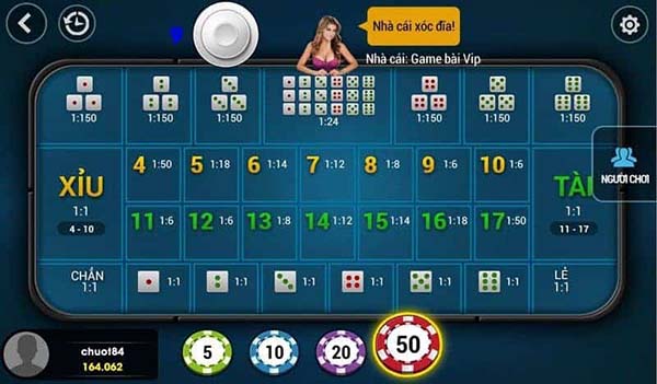 Sử dụng thuật toán random trong tài xỉu